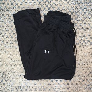 under armour black joggers
